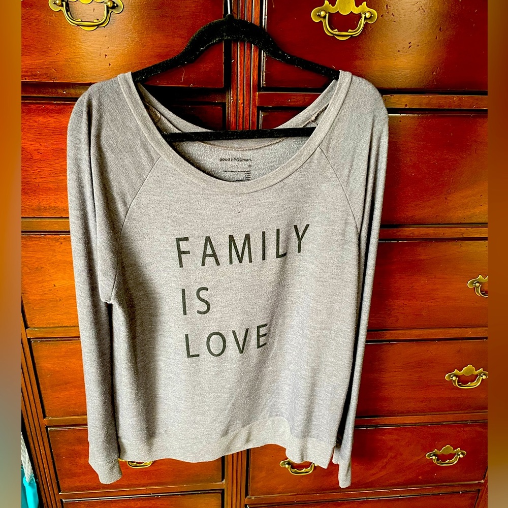 Good hYOUman oversized sweatshirt